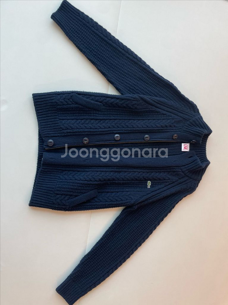 라코스테집업가디건 100--1