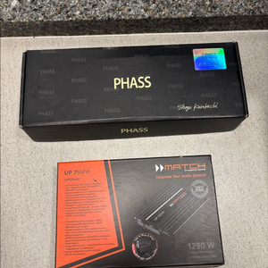 BMW G30 매치업7 앰프 + 파스 PE88P 스피커 세트