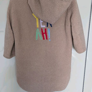 아이러브제이 여아 후드 부클 코트 130