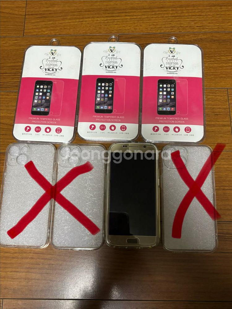 삼성 갤럭시 S6 실버--1