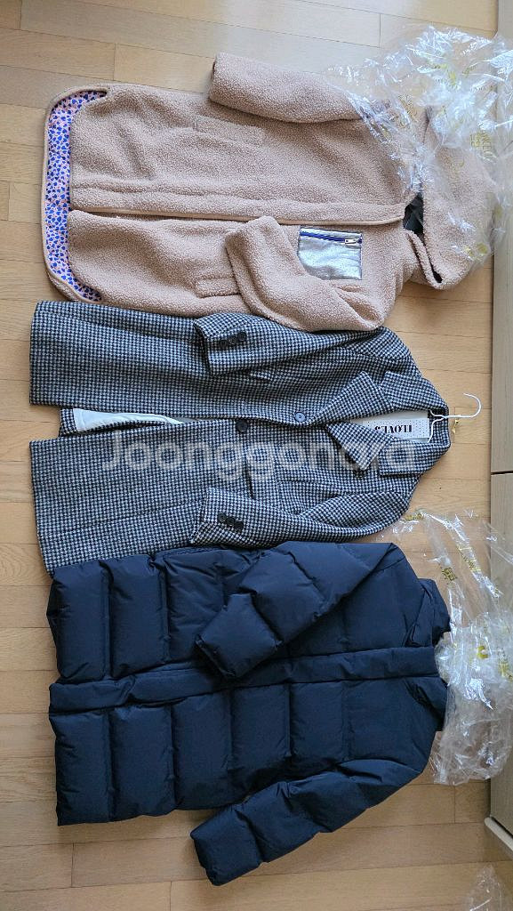 여아 130 사이즈 겨울 아우터3종 아이러브제이, 갭키즈--0