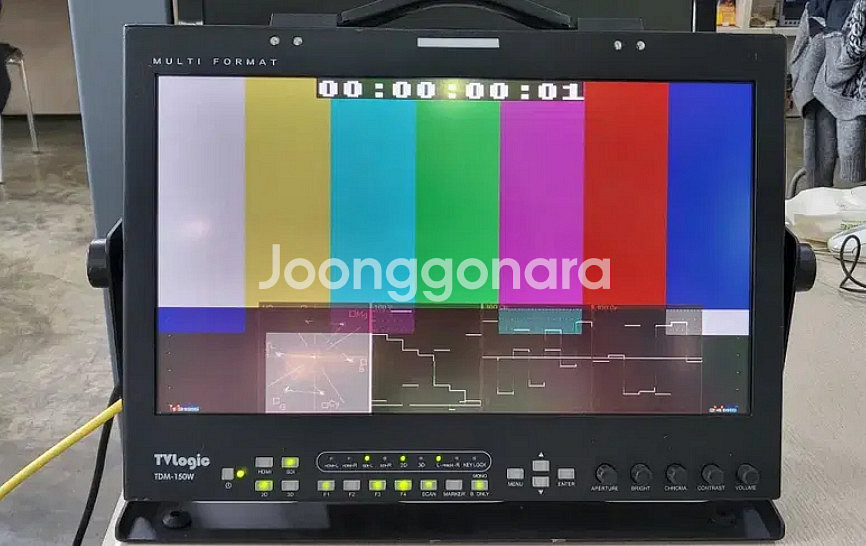 TVlogic TDM-150W 15인치 듀얼모니터--0