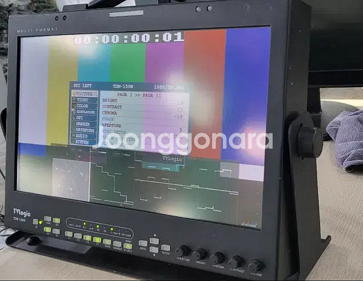 TVlogic TDM-150W 15인치 듀얼모니터--2