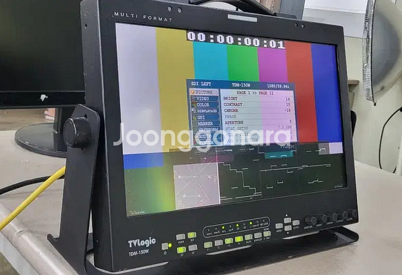 TVlogic TDM-150W 15인치 듀얼모니터--3