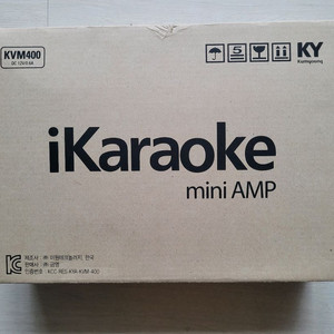 금영 iKaraoke 미니 앰프 KVM-400