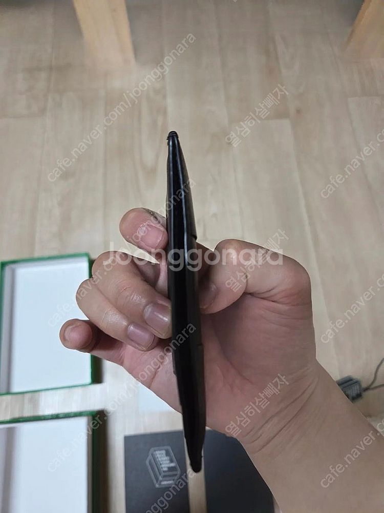 (마지막 가격내림)보테가 베네타 카드 케이스 램스킨 & 카프스킨 블랙--4