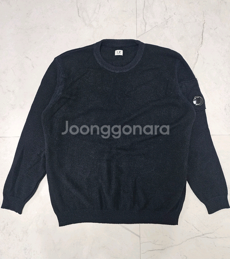 CP컴퍼니 니트 스웨터 블랙 110~115 사이즈--0