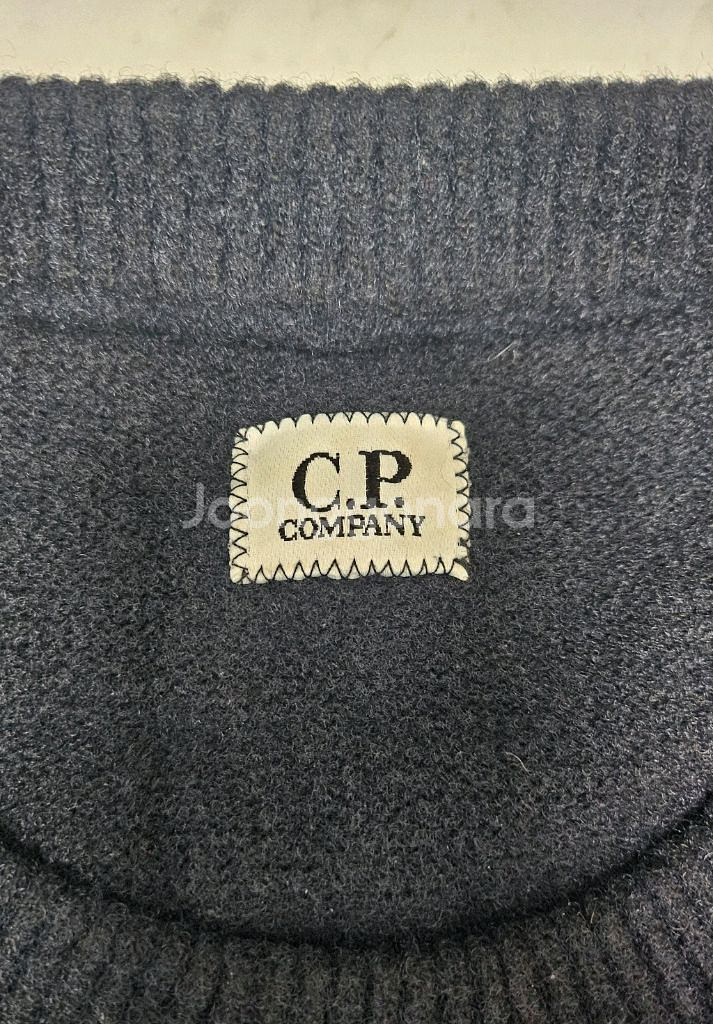CP컴퍼니 니트 스웨터 블랙 110~115 사이즈--2