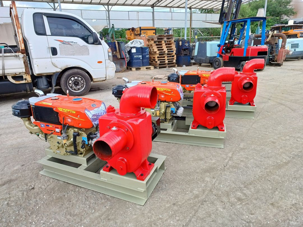 새상품 중고 모두 구비 6인치 양수기 물펌프 판매 임대 이미지