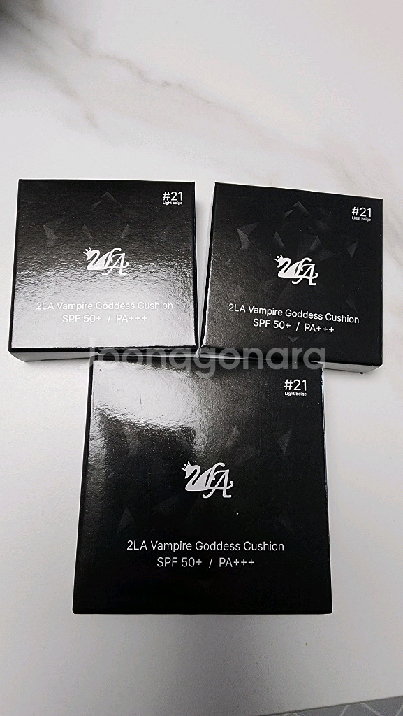 2LA 뱀파이어쿠션 21호 본품1개 리필2개--0