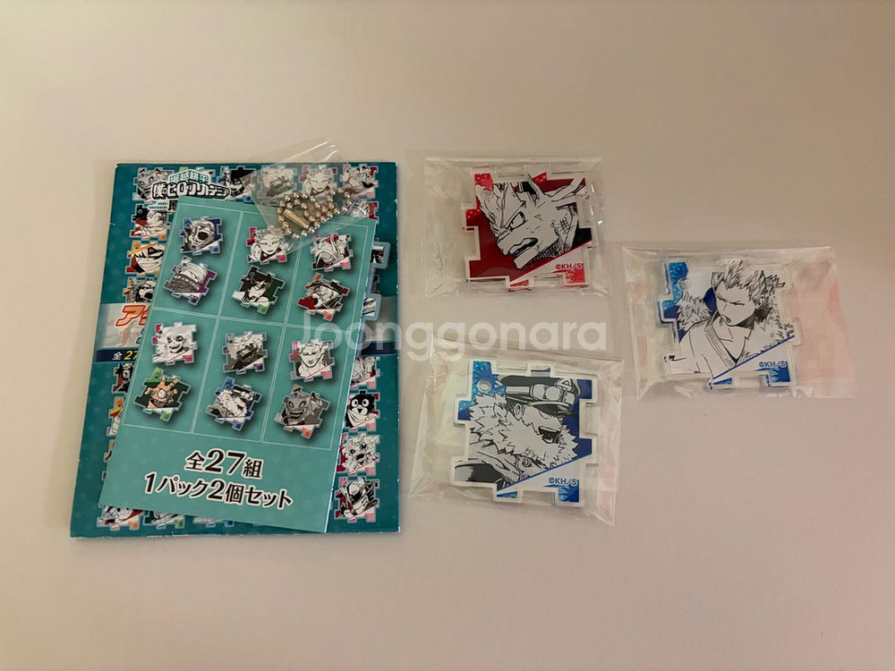 히로아카 원화전 아크릴 퍼즐 3종 일괄--0