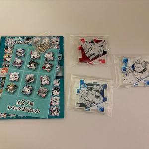 히로아카 원화전 아크릴 퍼즐 3종 일괄