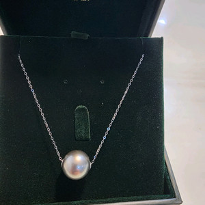 14k 타히티흑진주 목걸이