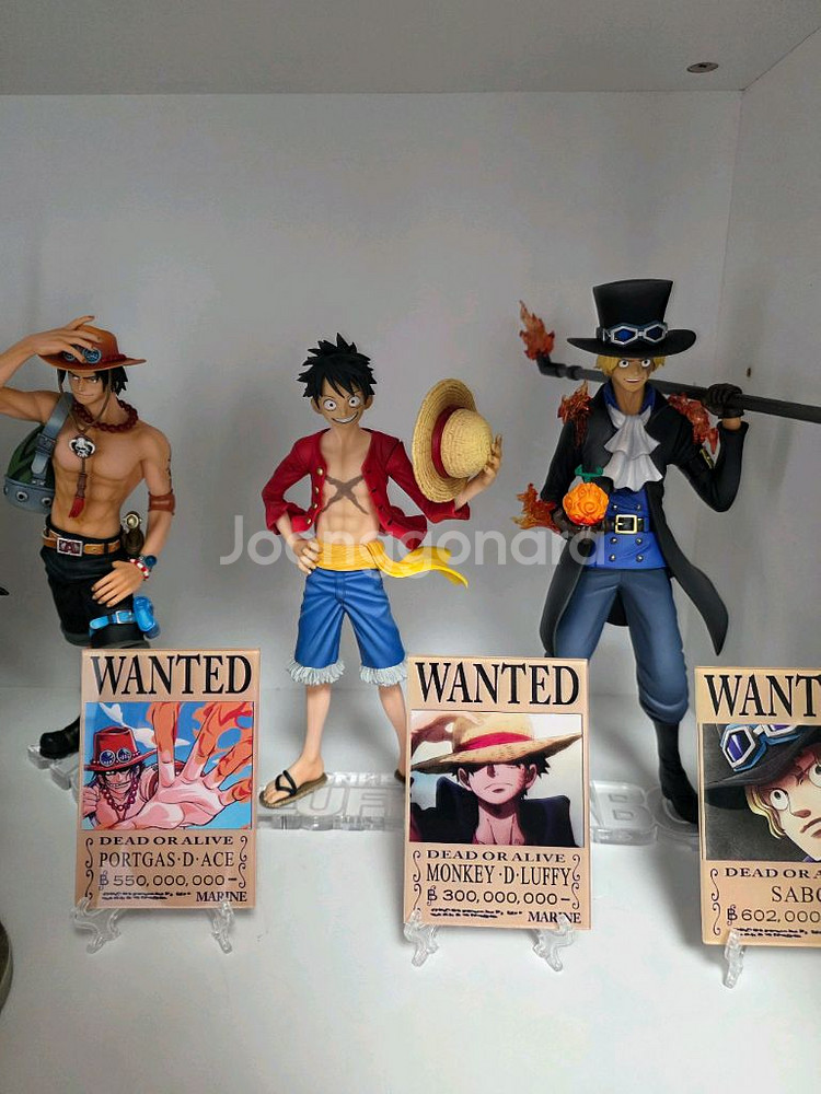 원피스 피규어 POP ASL 루피 에이스 사보 삼형제 팝니다.--0