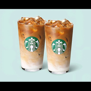 스타벅스 카페라떼 2잔
