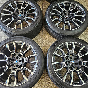 BMW G06 G05 X6 X5 정품 21인치 915M 휠타이어 셋트