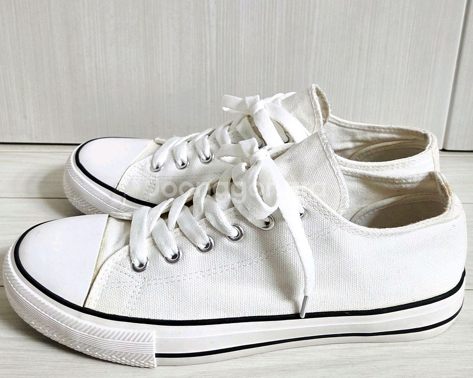 플러스 화이트 스니커즈 260--1