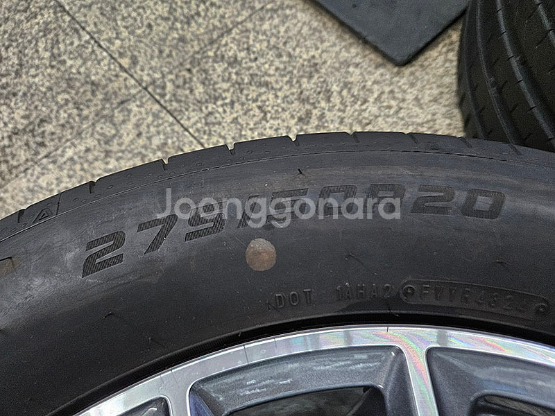 팔켄타이어 275-50-20 벤츠 지바겐 순정 타이어--8