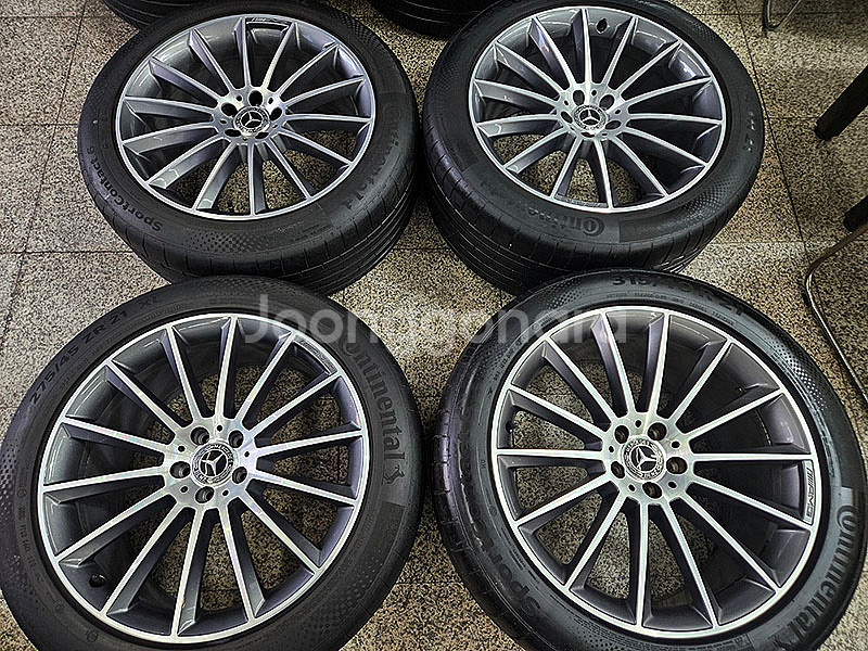 벤츠 W167 GLE AMG 마차휠 정품 21인치 휠타이어 셋트--0