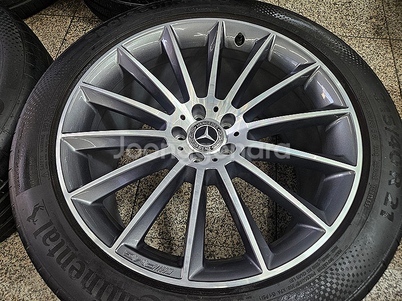 벤츠 W167 GLE AMG 마차휠 정품 21인치 휠타이어 셋트--4