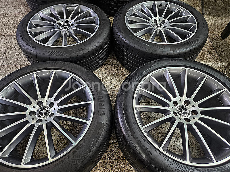 벤츠 W167 GLE AMG 마차휠 정품 21인치 휠타이어 셋트--1