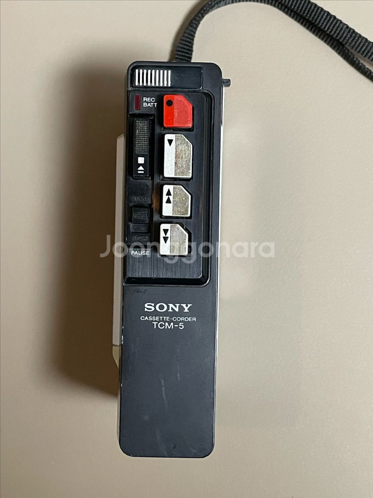소니 TCM-5 워크맨 카세트--3