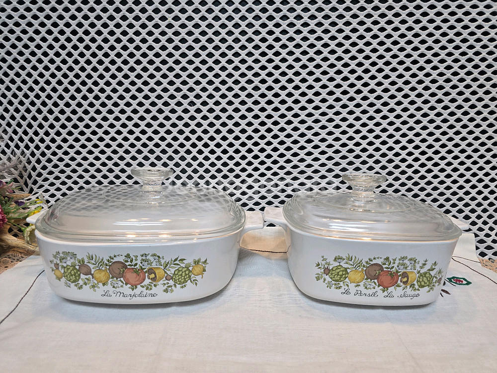 단종 코닝 퍼스트 오브 라이프 내열냄비 4점--5