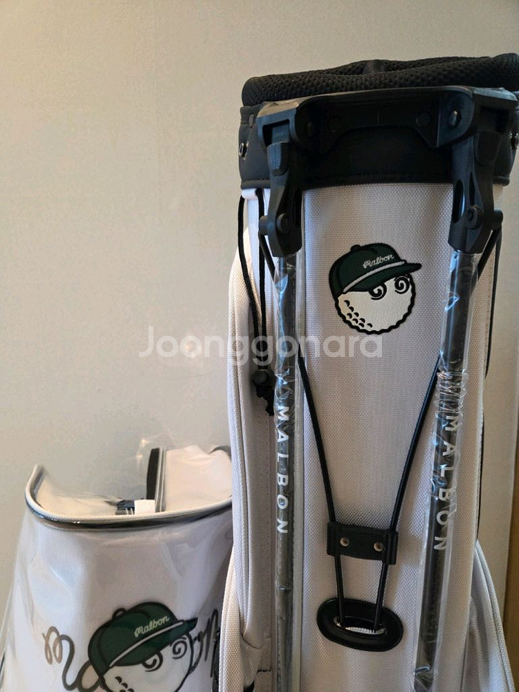 국내당일발송 말본골프백 캐디백 경량 화이트--6