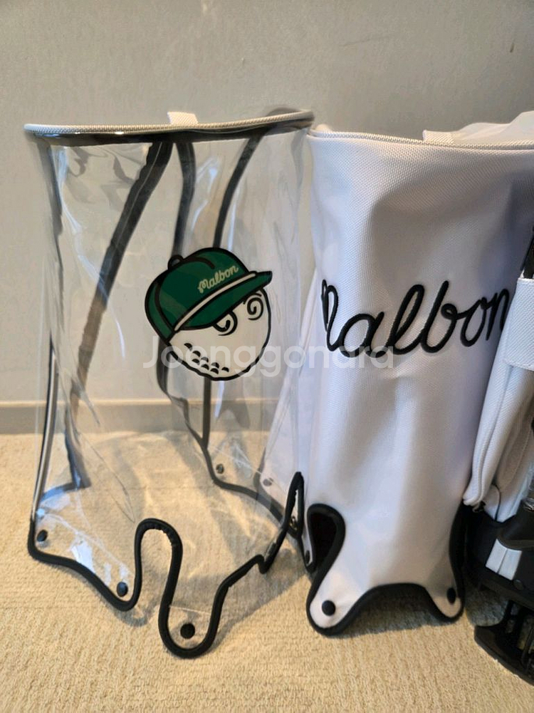 국내당일발송 말본골프백 캐디백 경량 화이트--7