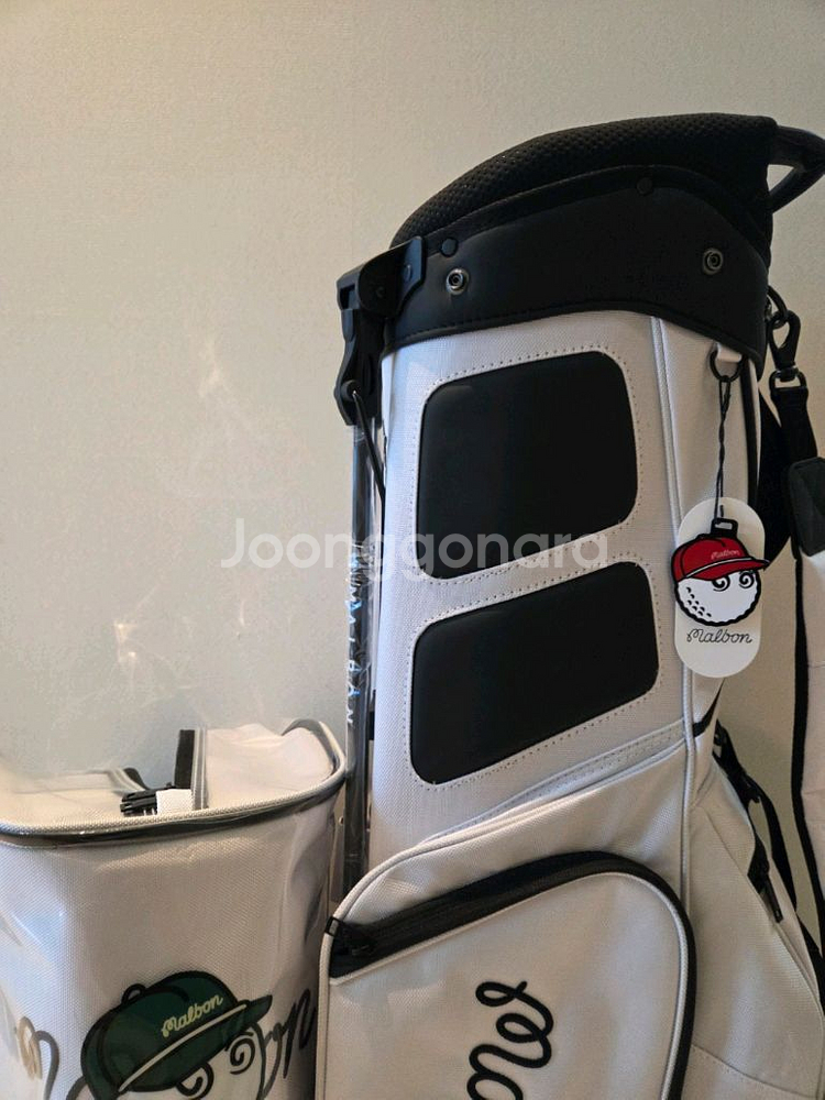 국내당일발송 말본골프백 캐디백 경량 화이트--8