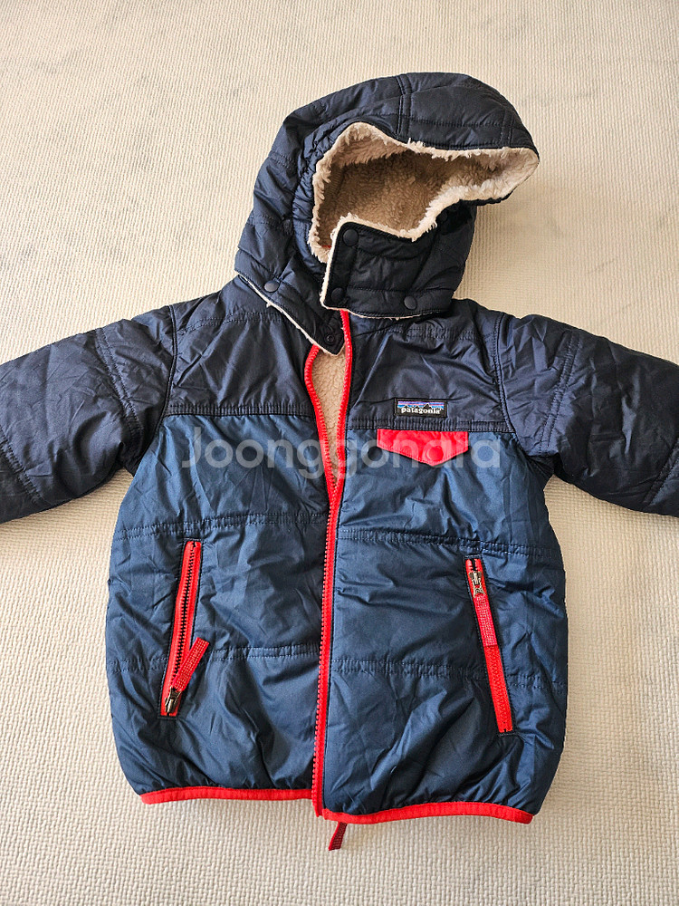파타고니아 키즈 패딩점퍼 5T--0