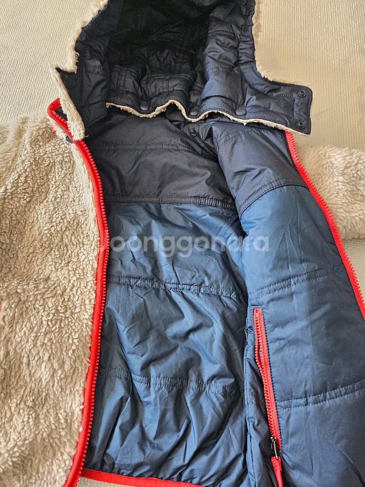 파타고니아 키즈 패딩점퍼 5T--3