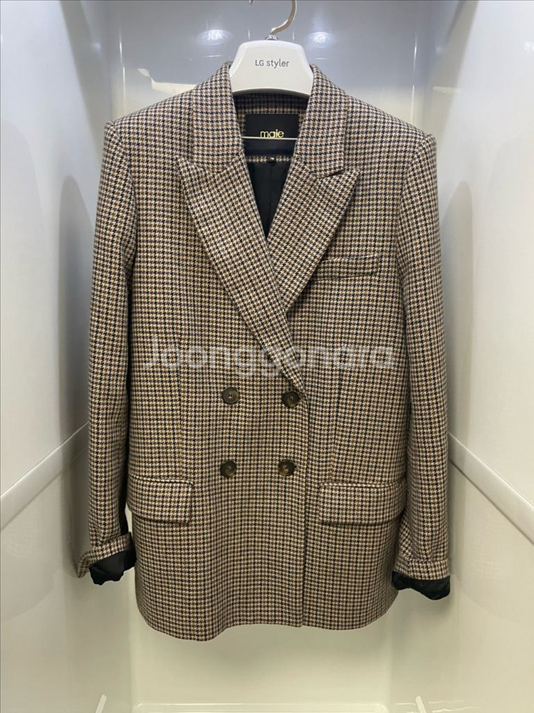 마쥬 체크재킷 38사이즈-가격내림--0