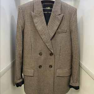 마쥬 체크재킷 38사이즈-가격내림