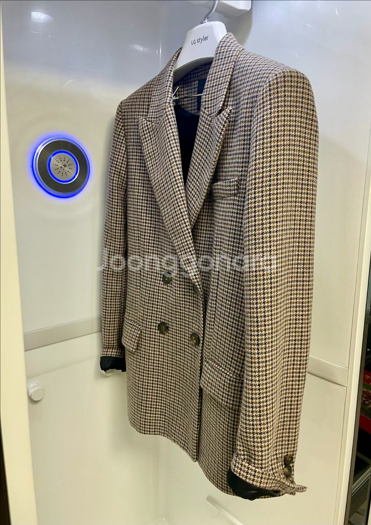 마쥬 체크재킷 38사이즈-가격내림--4