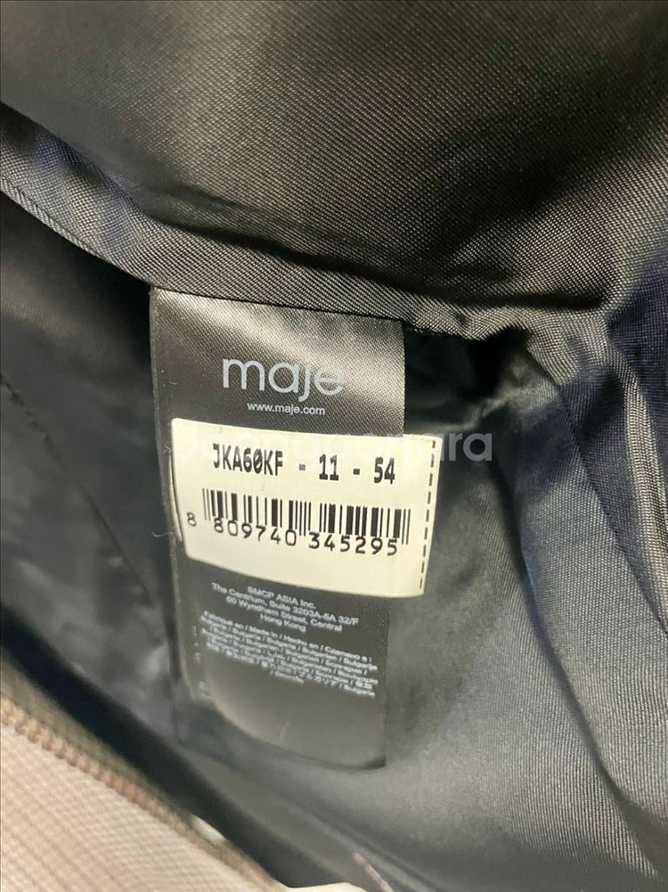 마쥬 체크재킷 38사이즈-가격내림--6