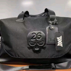 국내당일발송 pxg골프백 보스턴백 블랙 스컬 말본