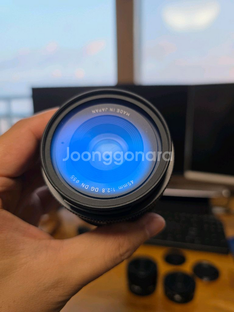시그마 45mm f2.8 L 마운트 팝니다.--1