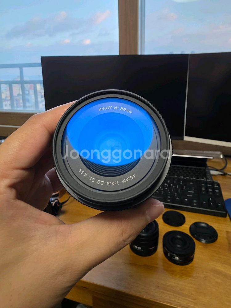 시그마 45mm f2.8 L 마운트 팝니다.--2