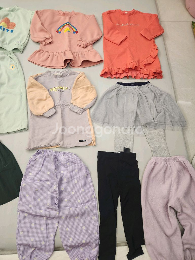 여아 의류 120세트--1