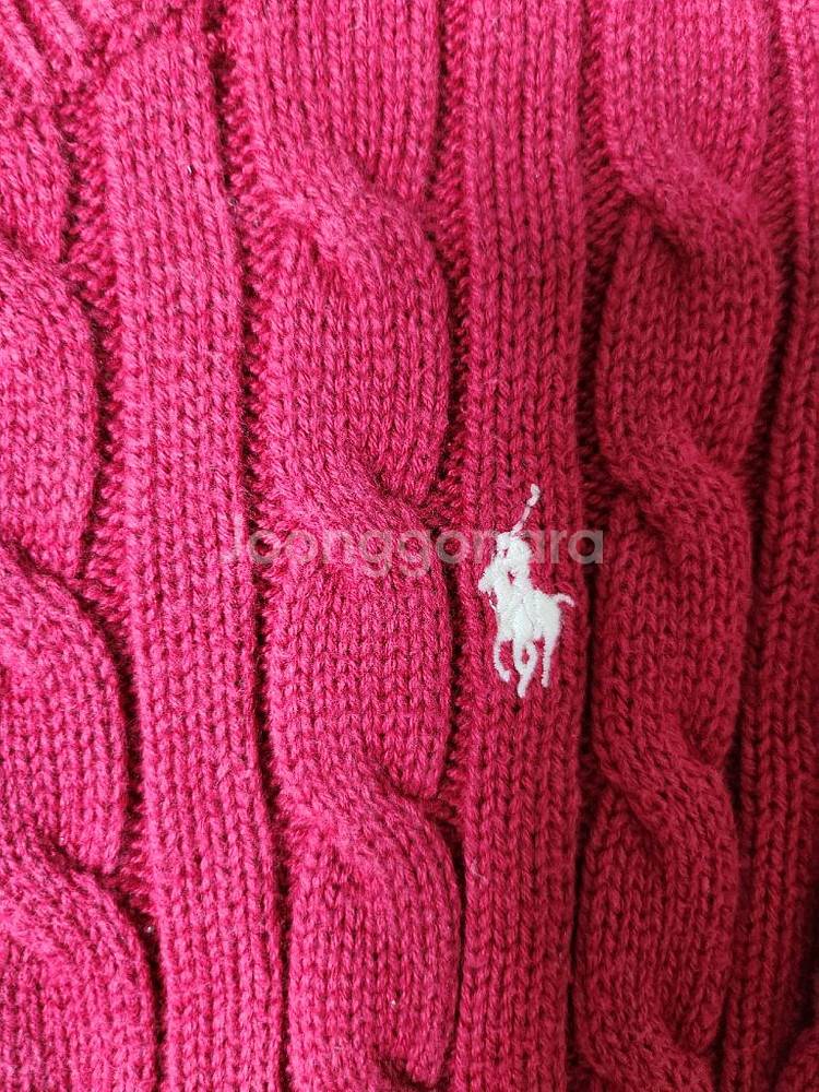 폴로 랄프로렌 여아 케이블 니트 가디건 120사이즈(6~7세)--2