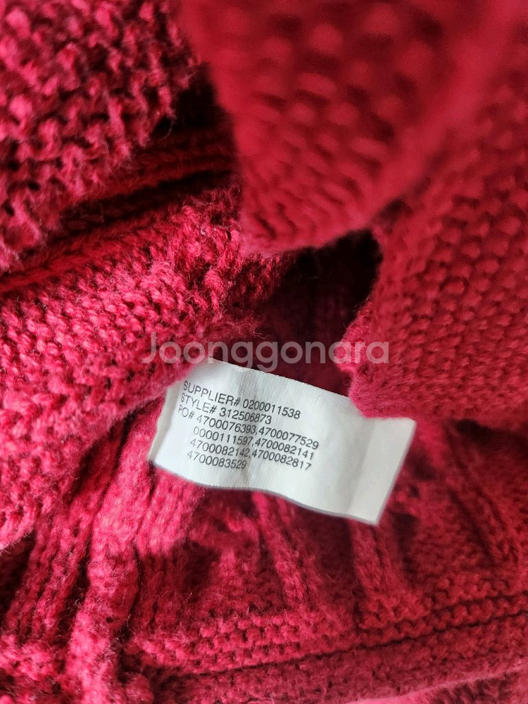 폴로 랄프로렌 여아 케이블 니트 가디건 120사이즈(6~7세)--6