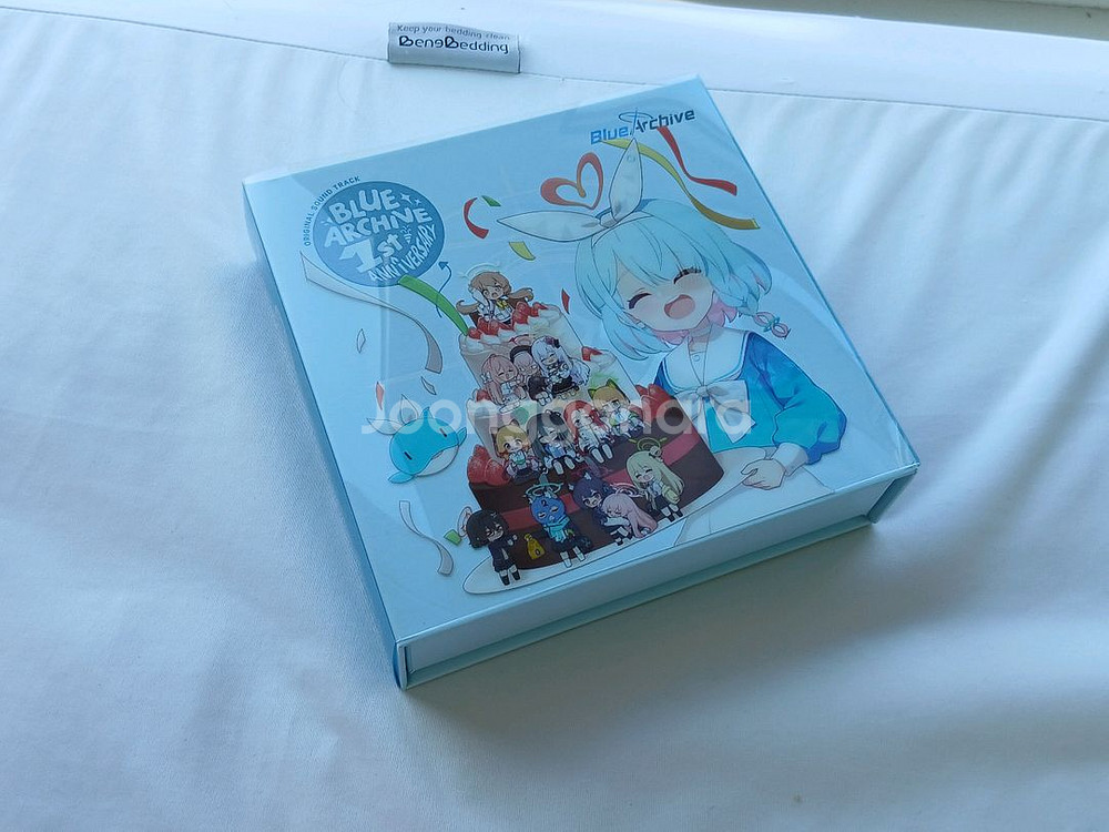 [미개봉]블루아카이브 1주년 기념 굿즈 세트(CD앨범)--0