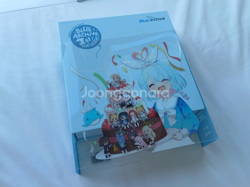 [미개봉]블루아카이브 1주년 기념 굿즈 세트(CD앨범)--4