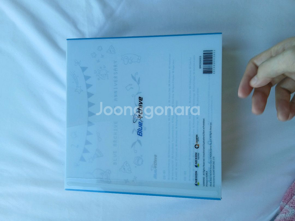 [미개봉]블루아카이브 1주년 기념 굿즈 세트(CD앨범)--2