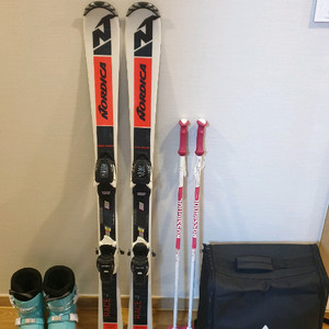 주니어 아동 스키(120cm, 225mm) 풀세트