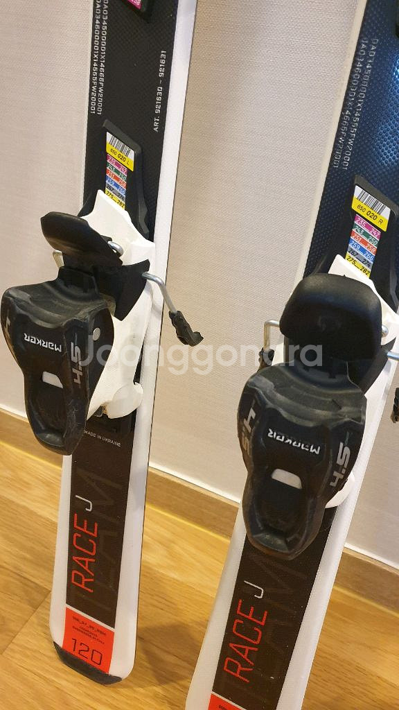 주니어 아동 스키(120cm, 225mm) 풀세트--6