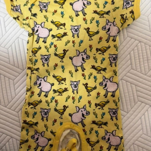 던스 돼지 패턴 아기 덩가리 68