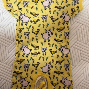 던스 돼지 패턴 아기 덩가리 68