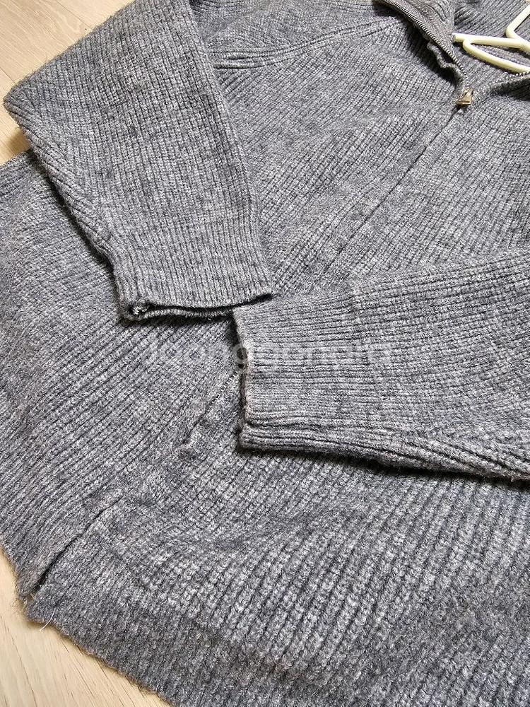 집업스타일 두툼니트가디건 저렴하게--5